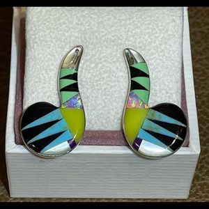 Hand made Native American earrings